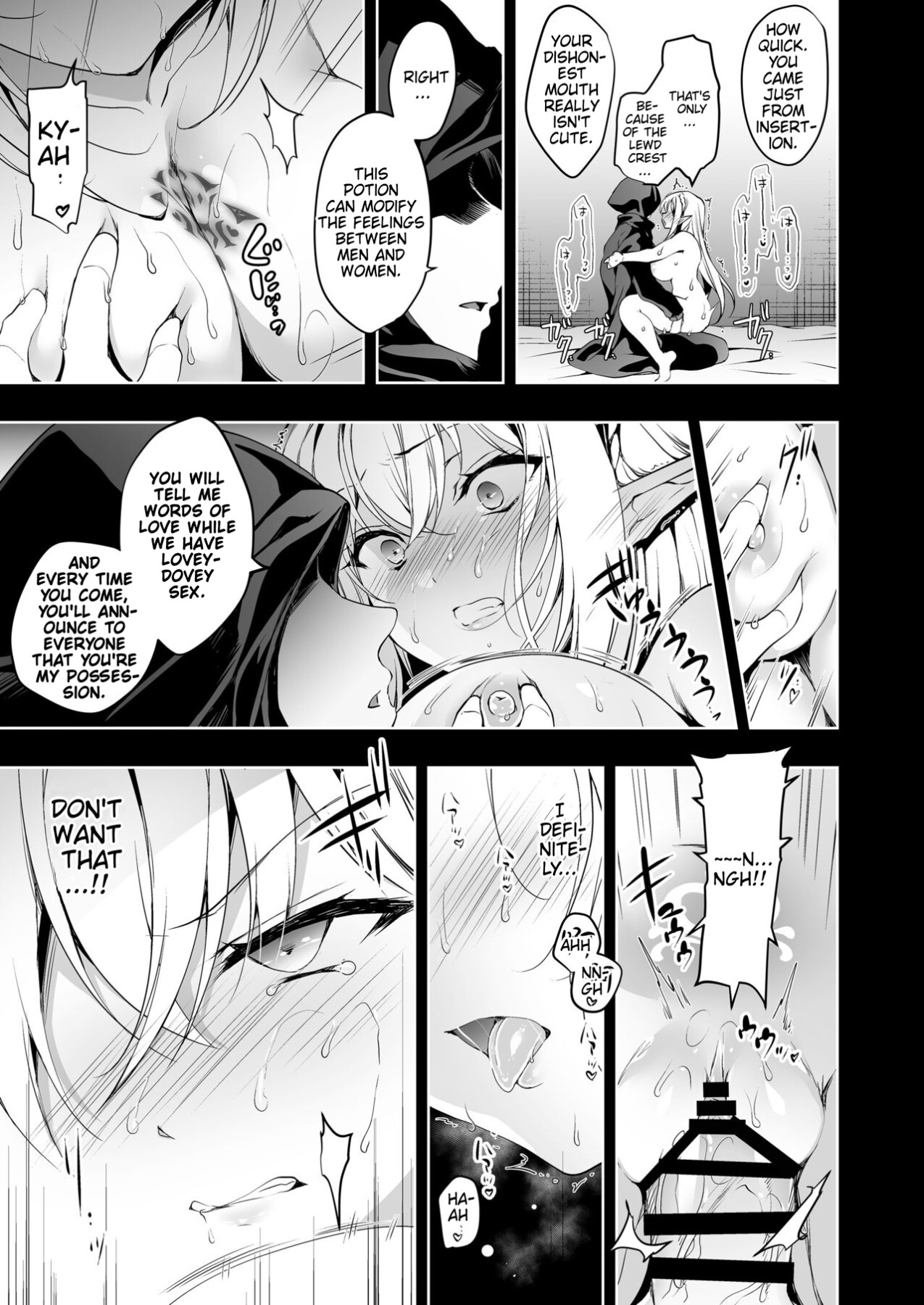 Hentai Manga Comic-A Book About Putting a Lewd Seal On an Elf Girl LEVEL:2-Read-32